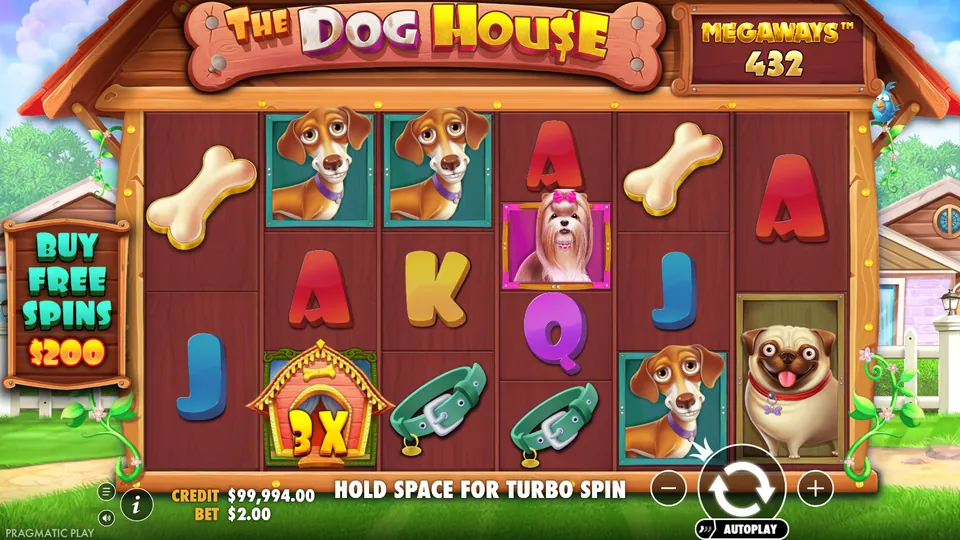 The Dog House Megaways демо бесплатно
